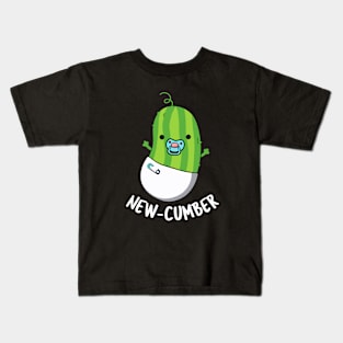 New-cumber Funny Veggie Cucumber Pun Kids T-Shirt